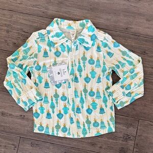 KQ bamboo Christmas ornaments shirt